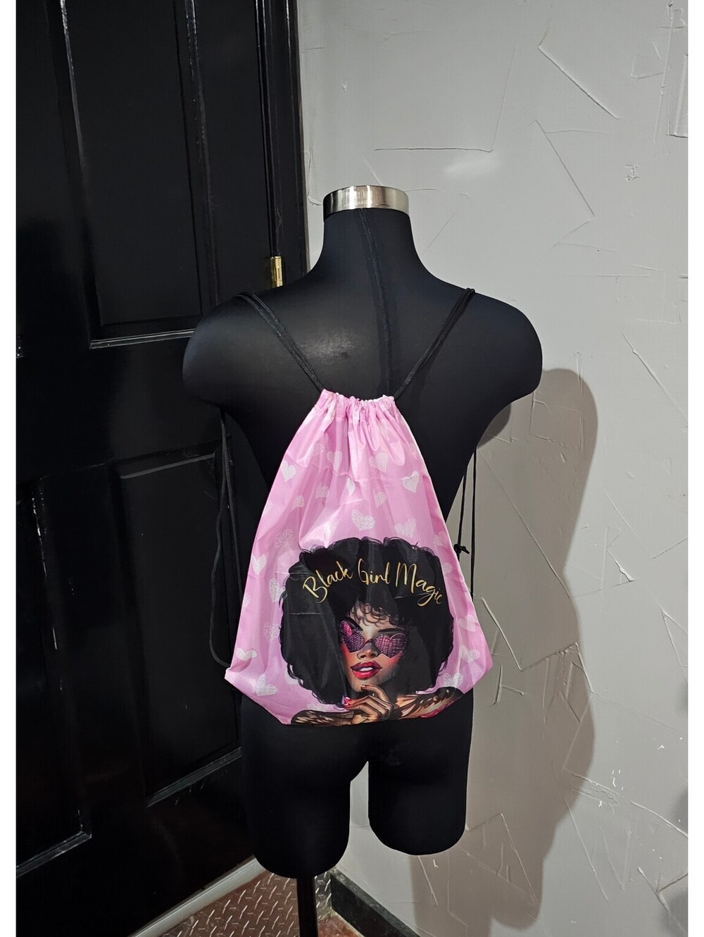 2pcs Girl Drawstring Backpack Lightweight - Picture 5 of 6